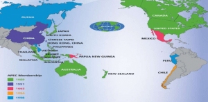 La APEC es un foro económico regional que promueve un crecimiento económico equilibrado y sostenible. APEC is a regional economic forum that promotes balanced and sustainable economic growth.