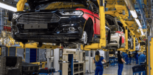 Los salarios automotrices de Estados Unidos (Ford) registran una media ponderada de 26 dólares la hora, de acuerdo con un análisis del Congreso estadounidense.