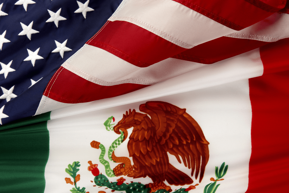 Os resultados do DAN entre o México e os Estados Unidos