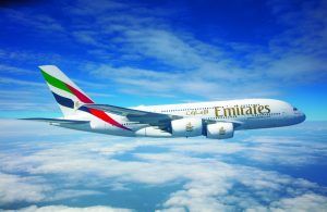 Emirates Airlines es la aerolínea internacional más grande del mundo, vuela a 158 destinos en 85 países y opera 269 aeronaves como Airbus A380 y Boeing 777.