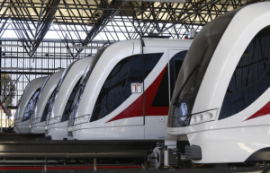 Línea 3 del Tren Ligero de Guadalajara, Jalisco, contará con 18 nuevos trenes modelo Metrópolis de la marca Alstom para el inicio de operaciones en 2020.