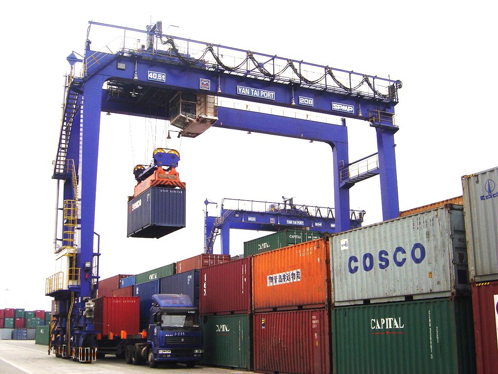 China registered exports of gantry cranes worth $ 116 million in 2019, thus remaining the world leader in external sales of these products.