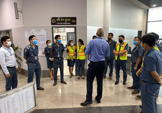 Through the Asia / Pacific Security Project, the World Customs Organization (WCO) delivered four national training courses on passenger screening to WCO member customs administrations in that region.