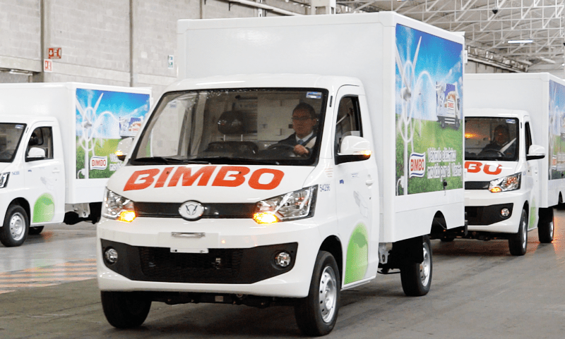 Bimbo is the company with the largest fleet of electric delivery vehicles in Mexico and one of the largest in Latin America.