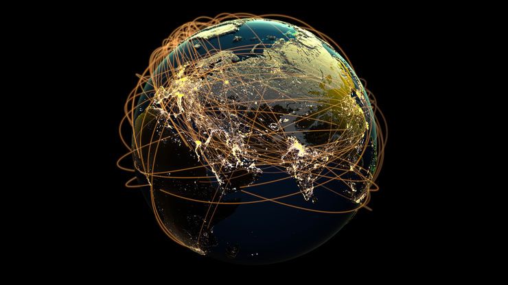 Global value chains break down production processes into discrete stages in various locations around the world to achieve efficient production.