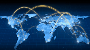 Supply chain disruptions affected global growth by up to one percentage point, the IMF estimated.