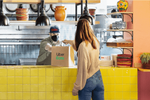 Las empresas Uber Eats, Didi Foods y Didi Foods lideran el mercado de entregas en México. The companies Uber Eats, Didi Foods and Didi Foods lead the delivery market in Mexico.