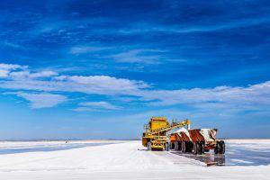 Las instalaciones de ESSA constituyen la planta productora de sal marina a cielo abierto más grande del mundo. ESSA's facilities constitute the largest open-pit sea salt production plant in the world.