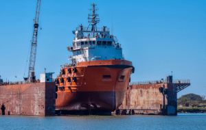 Grupo TMM tiene la intención de expandir y diversificar sus capacidades de astilleros a través de la construcción de un nuevo dique seco flotante. Grupo TMM intends to expand and diversify its shipyard capabilities through the construction of a new floating dry dock.