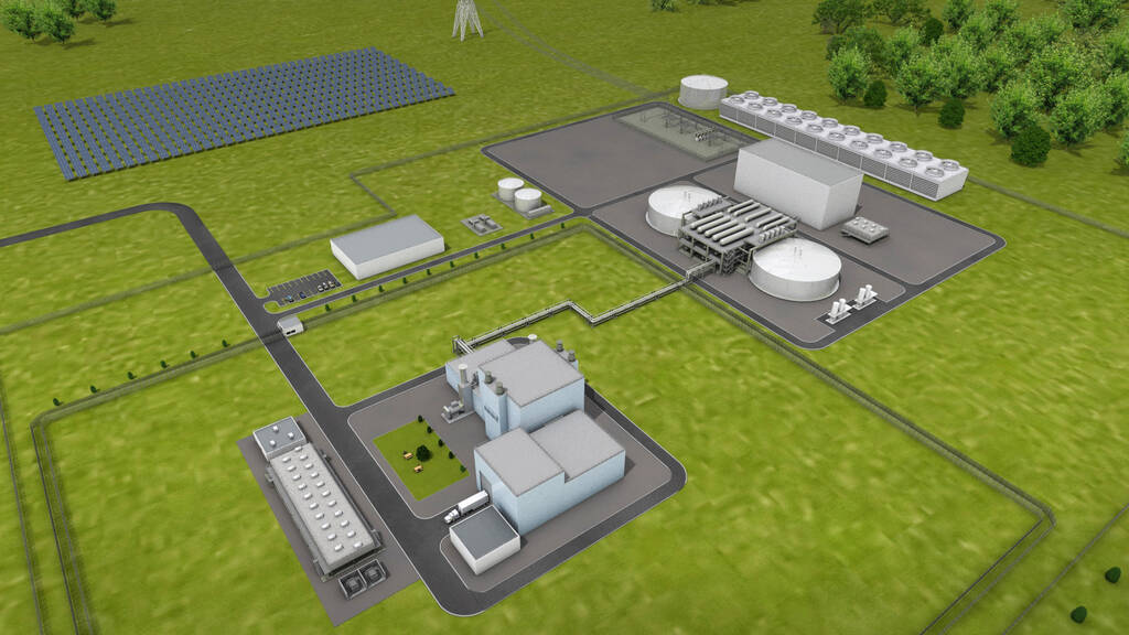 El Departamento de Energía apoya la investigación, el desarrollo y la demostración de nuevos tipos de reactores nucleares. The Department of Energy supports research, development and demonstration of new types of nuclear reactors.