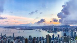 Hong Kong, China, tinha oito acordos de comércio livre com 20 economias em junho de 2023.