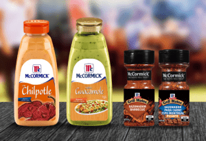 McCormick: vendas globais projectadas 