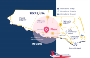 A ponte internacional Pharr-Reynosa: comércio e logística