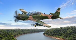 Embraer promove o A-29 Super Tucano para patrulhar as fronteiras do México